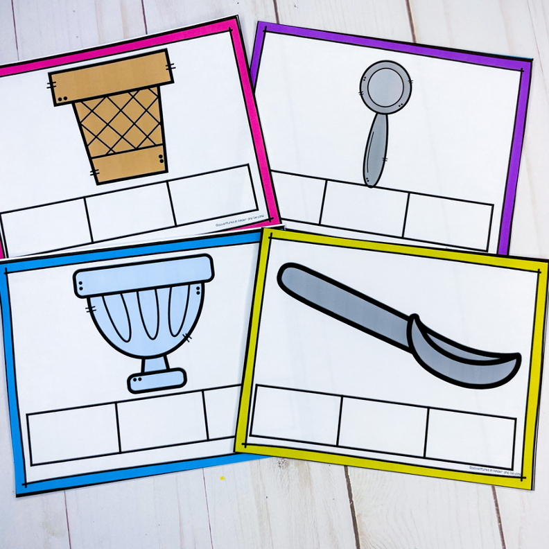 Ice Cream Write the Room | Kindergarten Writing Activities - Image 3