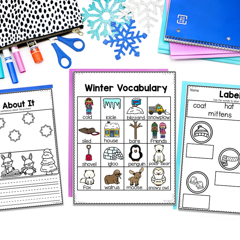January Writing Center for Kindergarten - Image 3