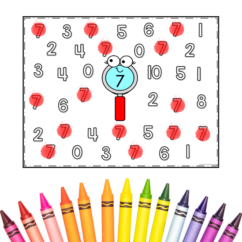 Number Identification Worksheets for Numbers 0-20 - Image 3