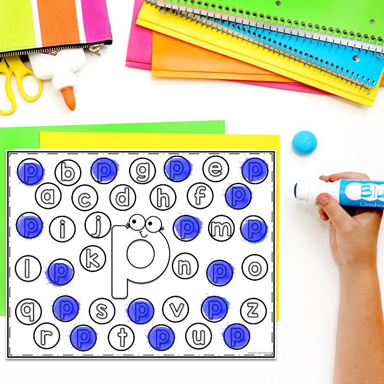 Letter Identification Worksheets | I Spy Letter Recognition Activities - Image 3
