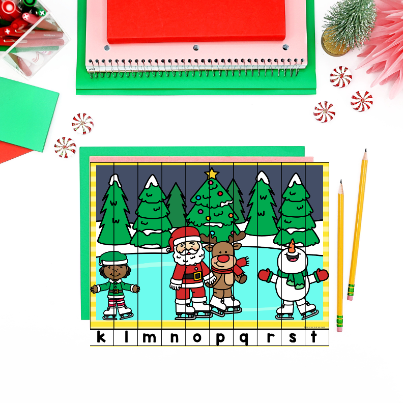 Holiday Alphabet and Number Puzzles - Image 4