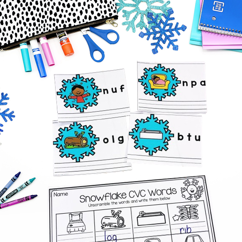 January Kindergarten Literacy Centers | Winter Reading Activities - Image 2