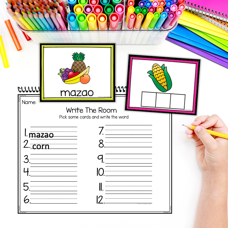 Holiday Write the Room | Kindergarten Writing Activities - Image 4