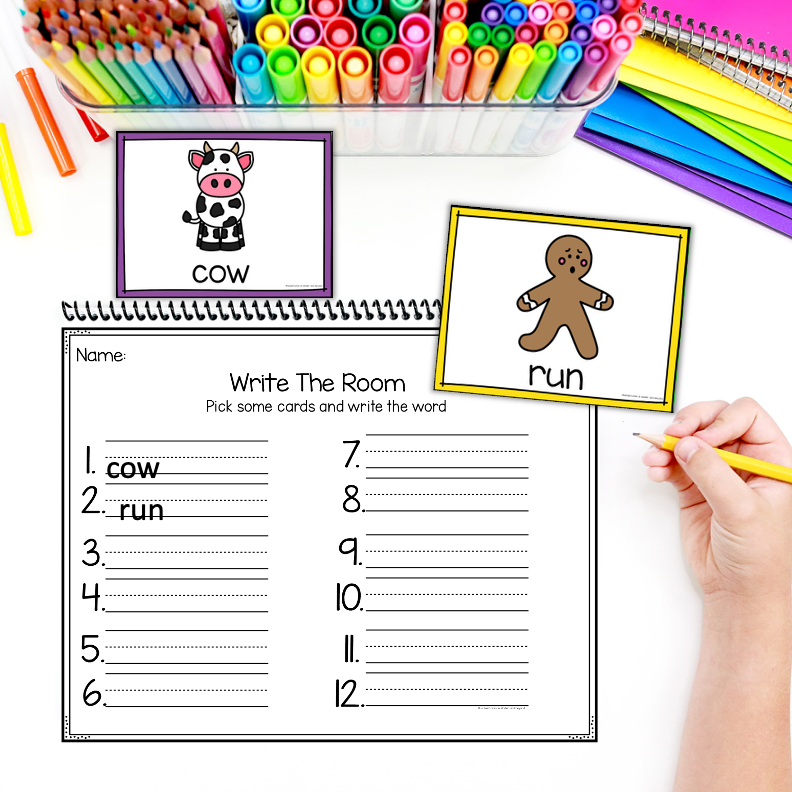 Gingerbread Man Write the Room | Holiday Writing Activities - Image 4