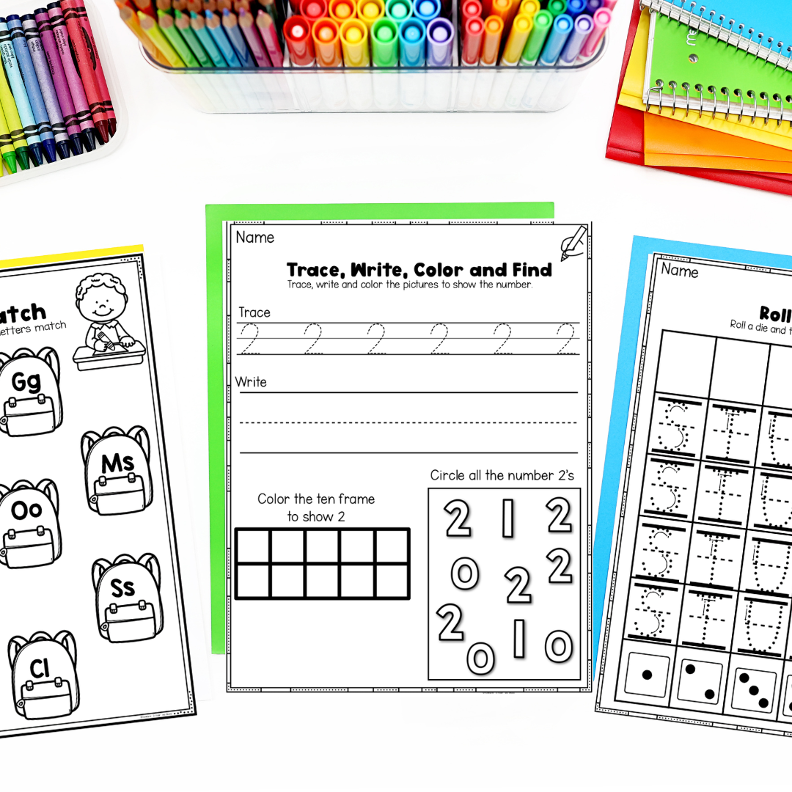 Back to School Kindergarten Worksheets | No Prep Morning Work - Image 4