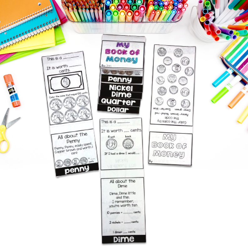 Money Flip Book | Coin Identification & Coin Value Practice - Teaching ...