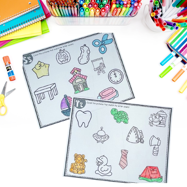 Beginning Sounds Worksheets | I Spy Phonics Activities - Image 4