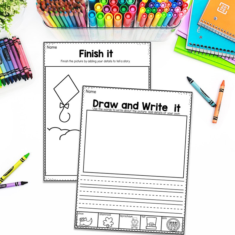 March Writing Center for Kindergarten - Image 4