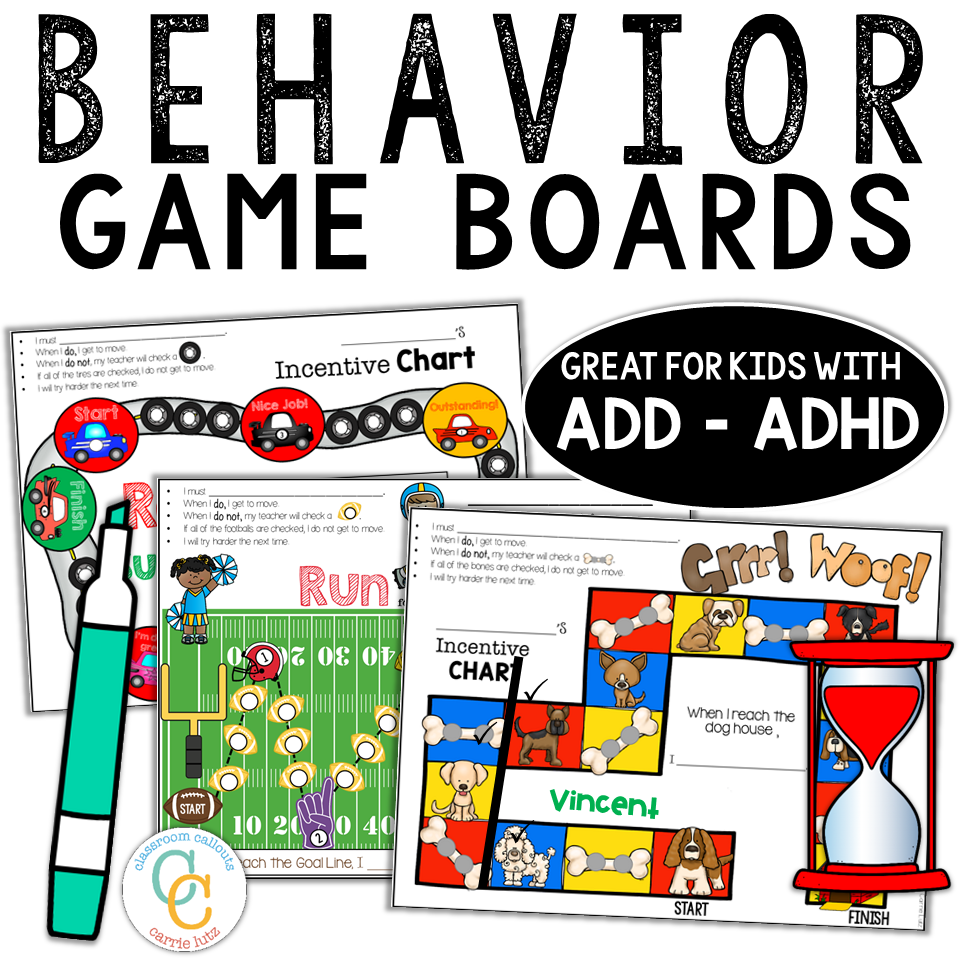 Behavior Game Boards | Classroom Behavior Management Tool