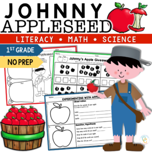 Johnny Appleseed Activities 1st Grade Worksheets