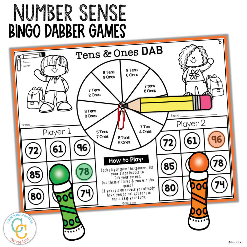 1st Grade Place Value Worksheets to 100 | Back to School Math - Image 2
