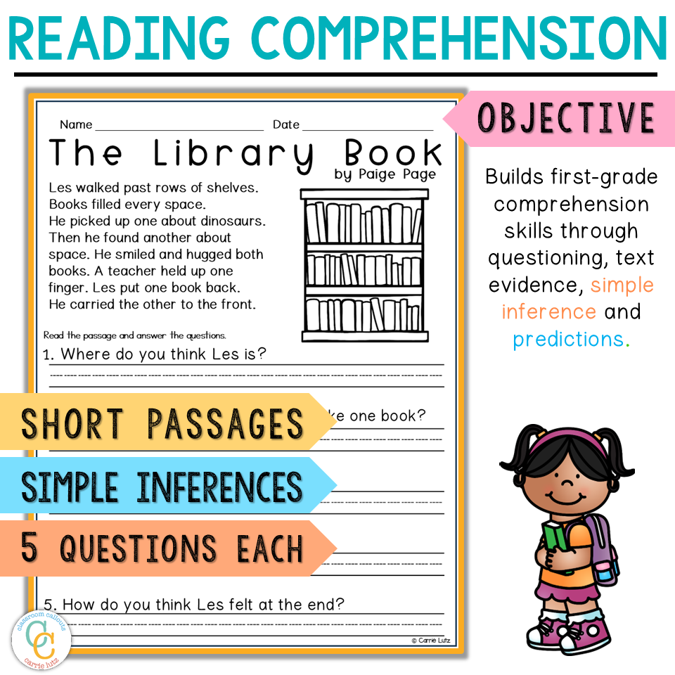 1st Grade August Reading Comprehension Passages - Image 3