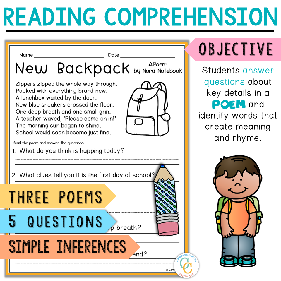 1st Grade August Reading Comprehension Passages - Image 4