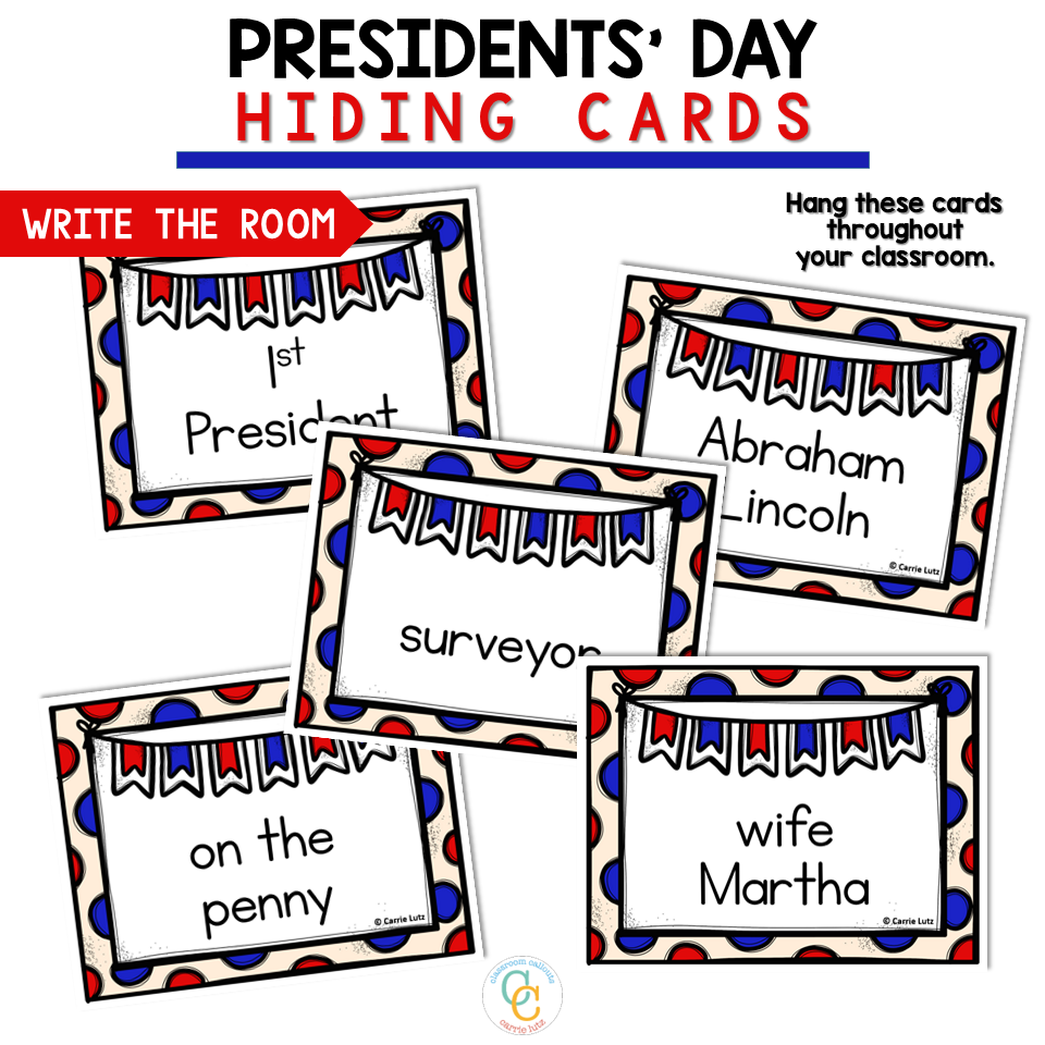 1st Grade Presidents Day Activities | Washington & Lincoln - Image 4