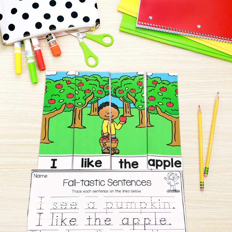 Kindergarten Literacy Centers Fall Activities | October Centers - Image 3