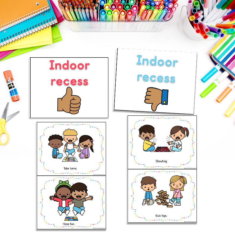 School Expectations Picture Sorts | Back to School Activities - Image 2