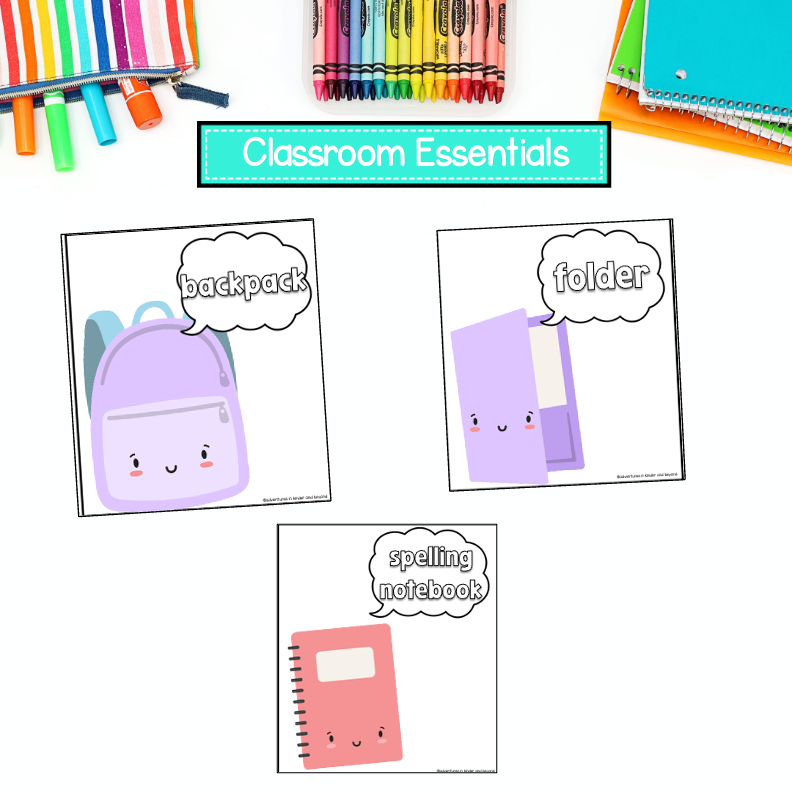 Classroom Supply Visuals | Classroom Management - Image 2