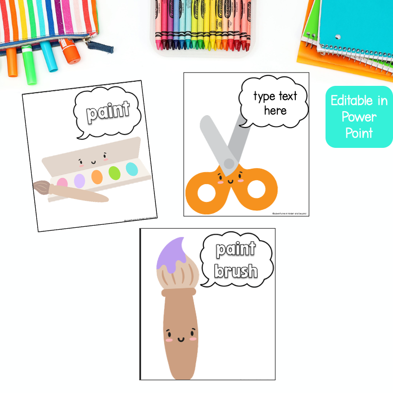 Classroom Supply Visuals | Classroom Management - Image 4
